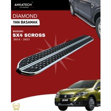 Ankatech Suzuki Sx4 2 S-Cross diamond krom Yan Basamak 173 cm 2014-2021