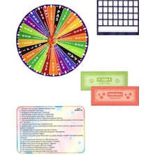 Farbu Oyuncak Çarkıfelek Kutu Oyunu (Word Wheel)
