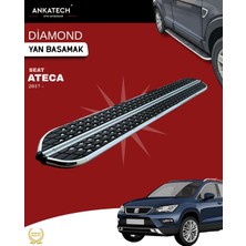 Ankatech Seat Ateca diamond krom Yan Basamak 173 cm 2017 Üzeri