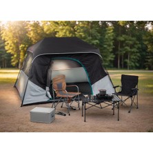 Özbience Su Geçirmez 6-8 Kişilik Çift Katmanlı Kamp Çadırı