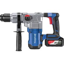CTR Ticaret Dong Cheng DCZC03-28 20V 5.0AH Çift Akülü Kömürsüz Kırıcı Delici