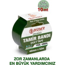 Bumy Tamır Bandı 48MMX10M Yesıl