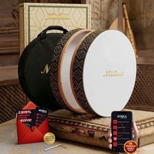 Midex BR-510 Kaliteli Bendir Def Akort Ayarlı El Tutma Oyuklu Çantalı