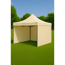 Özbience Şık 3x3 Menteşeli Bahçe Çardak ve Gazebo Seti, Dayanıklı ve Kolay Kurulum