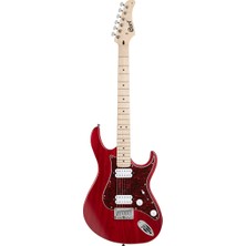Cort G100HHOPBC Elektro Gitar | Black Cherry (Kiraz) Renk, Open Pore Bitiş, H-H Manyetik Dizilimi, Ergonomik Gövde