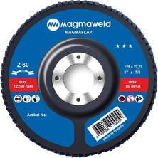 Enyaza Home Magmaweld Magmaflap 60 Kum-Zr 125X22 mm 10 Adet