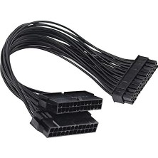 Enyaza Home 5145 24 Pin Atx Dual Psu Çoklayıcı Adaptör Anakart Mining Kablosu