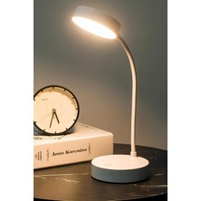 Enyaza Home Yeni Nesil Şarjlı Masa Lambası Akrobatik Renk Seçenekli 20 Ledli Dokunmatik Flexible Lamba