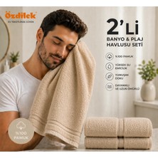 Özdilek Belda Plaj Havlusu 70X140 cm %100 Pamuk – Büyük Boy Yumuşak Havlu | Yüksek Emici & Hızlı Kuruyan Deniz, Plaj, Havuz Havlusu