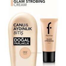 Enyaza Home Aydınlatıcı Makyaj Bazı Şeftali Glam Strobing Cream 002 Peach