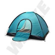 Özbience 6 Kişilik Kolay Kurulum Kamp Çadırı, Su Geçirmez, 240X240X140 cm