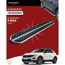 Ankatech Vw T-Roc diamond krom Yan Basamak 173 cm 2019 Üzeri