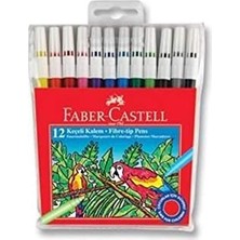 Enyaza Home Keçeli Kalem 12 Renk, Parlak Renkler, Su Bazlı Yıkanabilir Mürekkep, Çocuklar Için Güvenli