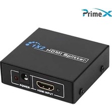 Enyaza Home Plus PX-5002 1080P 2k 4K UHD 2 Port HDMI Spliter (Adaptörlü)