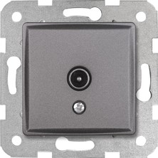 Enyaza Home Life Granit Grisi Tv Geçişli 12DB Mekanizma ve Kapak