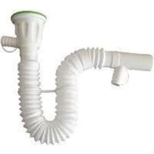 Enyaza Home Körüklü Çift Çıkışlı Çamaşır Sifonu