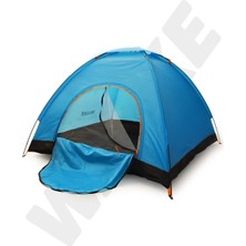 Özbience 3-4 Kişilik Kolay Kurulum Kamp Çadırı 200X200X135 cm