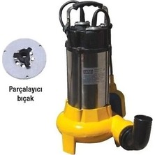 Attlas V2200D-F 3.5 Hp Parçalayıcı Bıçaklı Su Pompası -A0801038