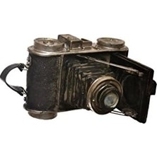 Enyaza Home Nostaljik Kısa Fotoğraf Makinası Biblo