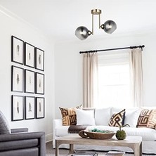 Enyaza Home Bera 2 Li Altın Plafonyer 2XE27