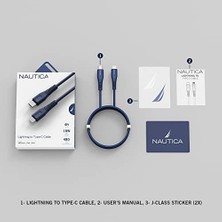 Enyaza Home USB C - Lightning Kablosu, Tip C - Yıldırım Kablosu, USB C Şarj Cihazı, Mfi Onaylı, Hızlı Şarj Cihazı, 13/12 Pro Max/11/x/xs/xr, Ipad,, 4 Ft. (Lacivert) Için Şarj Kablosu