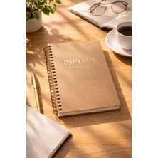Düz Sayfa Mukavva Kapak Spiral Defter – Farklı Renk ve Paket Seçenekleri