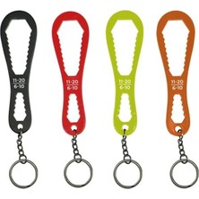 Enyaza Home Taşınabilir Çok Amaçlı Anahtar Anahtarlık - 6-20MM Somun Sıkma Aparatı, Kompakt Tasarım Edc El Aleti, Her Zaman Yanınızda Pratik Çözüm