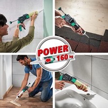 Enyaza Home Wolfcraft Mg 310 Kartuş Presi Compact 4357000 – Silikon Enjeksiyon Için Kompakt Silikon Şırınga, Yapıştırıcı ve Akrilik – 310 ml Kartuşlar Için Kartuş Tabancası