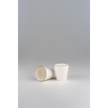 Enyaza Home Kütahya Porselen Bone Ekin 2 Parça Mug Bardak, Siyah Fileli