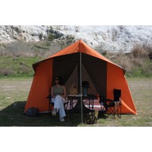 Özbience Sağlam ve Hafif 2 Odalı Kamp Çadırı, Kolay Kurulum ve Konforlu Gece Keyfi