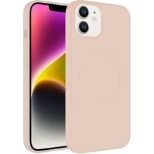 Enyaza Home 12 Uyumlu Uyumlu Şarj Özellikli Pastel Renk Silikon Plas Kılıf-Pembe Açı