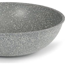 Enyaza Home Flonal Dura Induction Tava, Sağlıklı Pişirme ve Kızartma Için, Yapışmaz ve Son Derece Çizilmeye Karşı Dayanıklı, Indüksiyon, Gaz, Seramik, Italyan Premium Kalite, Wokpfanne 28CM