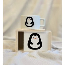 Enyaza Home Giftmoda Tatlı Penguen Tasarımlı Kutulu Kupa