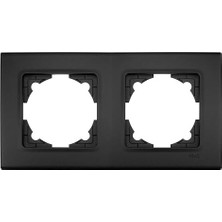 Enyaza Home Life Gece Siyahı Ikili Çerçeve Yatay