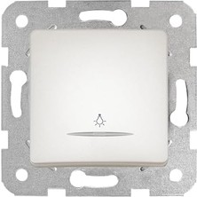 Enyaza Home Life Sedef Beyaz Işıklı Light Çabuk Bağlantı Mekanizma ve Düğme