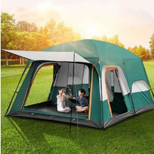 Özbience Geniş ve Konforlu 10 Kişilik Kamp Çadırı, 1 Oda ve 1 Salon Tasarımı