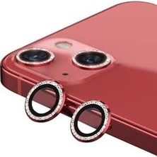 Enyaza Home 13 Ile Uyumlu Cl, 06 Kamera Koruyucu, Kırmızı