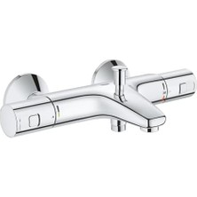 Enyaza Home Precision Start Termostatik Banyo Bataryası, Su Tasarruflu, Krom, 34598000