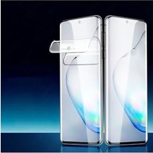Enyaza Home Galaxy S21 Ile Uyumlu Tam Kaplayan Kırılmaz Esnek Süper Pet Ekran Koruyucu