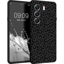 Enyaza Home Camon 40 Pro 5g Ile Uyumlu Özel Tasarım Yüksek Kalite Içi Kadife Lansman Silikon Telefon Kılıfı Sd-01 (Leopar)