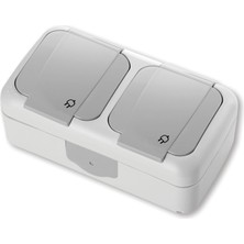 Enyaza Home Pack Palmi̇ye Gri̇ Toprakli Pri̇z