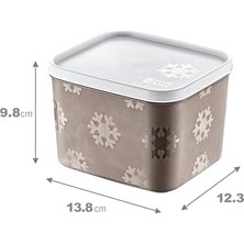 Enyaza Home Smartware No Frost Saklama Kabı 1250 ml Bej