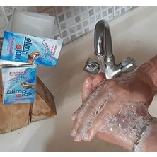 Enyaza Home Klasik Kağıt Sabun 5li Paket-(75 Adet Tek Kullanımlık Sabun Yaprağı)-Ortak Kullanım Alanlarında ve Dış Mekanlarda Kişisel Hijyen Sağlar -Yerli Üretim-