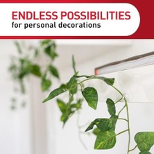 Enyaza Home Şeffaf Mini Işık Kıskacı, 45 Klips, 54 Şerit – Kolay Açılır, Ambalaj, Hasar Görmeden Süsleyin