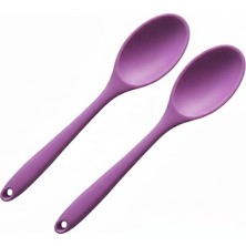 Enyaza Home Silikon Mama Kaşığı – Isıya Dayanıklı, Çizmez, Tek Parça Tasarım (2)