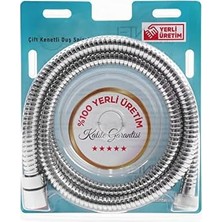 Enyaza Home Premium Duş Hortumu 170CM – Çift Katmanlı Spiral, Sızdırmaz ve Dayanıklı Yapı (%100 Yerli Üretim)