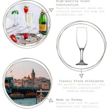 Enyaza Home 6'lı Şampanya Kadehi