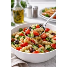 Enyaza Home Paslanmaz Çelik Servis Kaşığı, 21 Cm, Yemek Servis Kaşığı