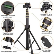 Enyaza Home Profesyonel – 1.8m Yükseklik Ayarlı Hafif ve Dayanıklı Fotoğraf Standı, Hızlı Kurulumlu Stabil Çekim Desteği, Yüksek Açı Etkinlik Manzara ve Stüdyo Kullanımı Için | Z8