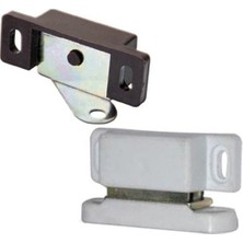 Enyaza Home Hırdavat Plastik Kapak Tutucu Mıknatıs (2 Adet) Kahverengi